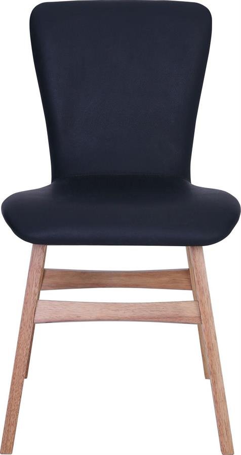 Arturo - Valley Dining Chairs (Set of 2)/ Fabric Chairs/ PVC Chairs/ Solid Wood Chairs (FREE Shipping to West Malaysia)