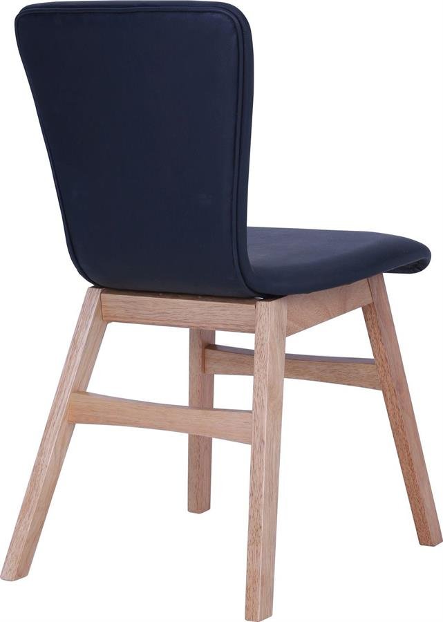 Arturo - Valley Dining Chairs (Set of 2)/ Fabric Chairs/ PVC Chairs/ Solid Wood Chairs (FREE Shipping to West Malaysia)