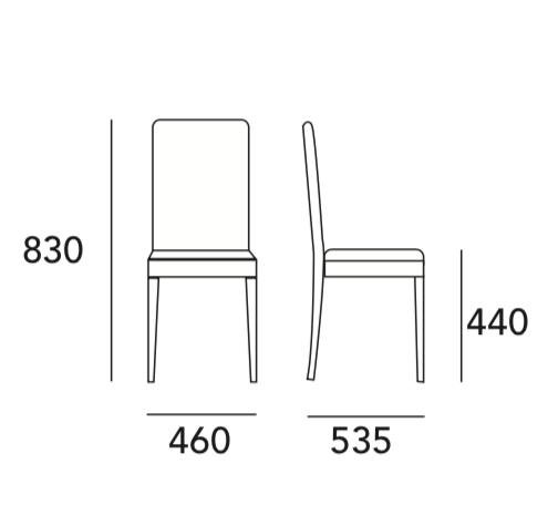 Arturo Pina Dining Chair (2 pieces)