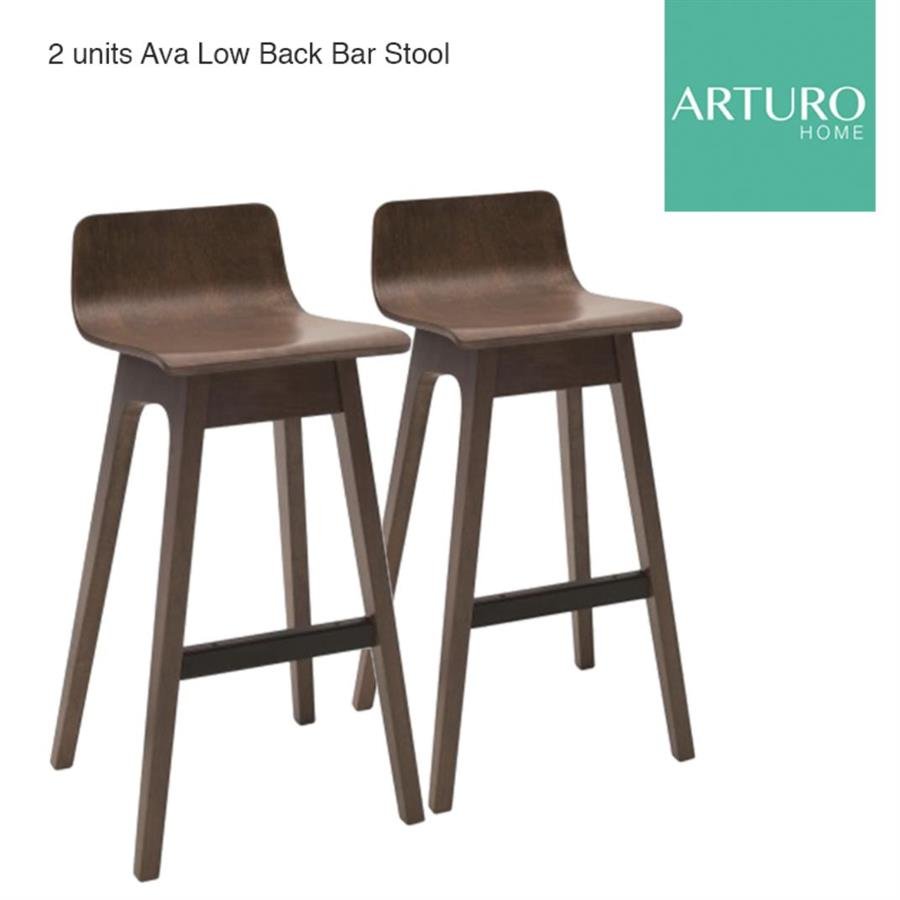 Arturo Ava Low Back Bar Stool (2 units)