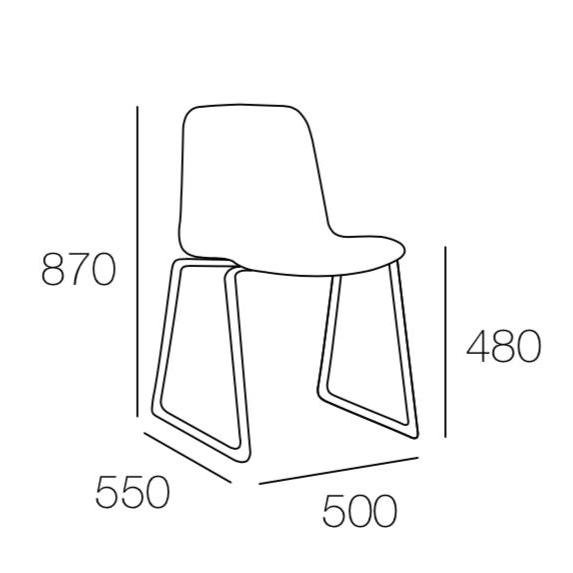Arturo Alyssa Dining Chairs (2 pieces)