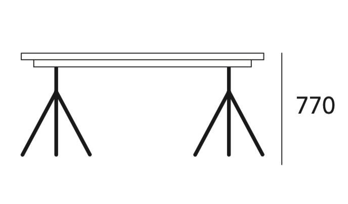Arturo Otto Dining Table (2m)