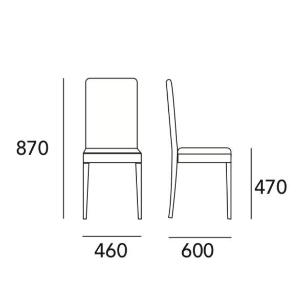 Arturo Hina Dining Chair (2 pieces)