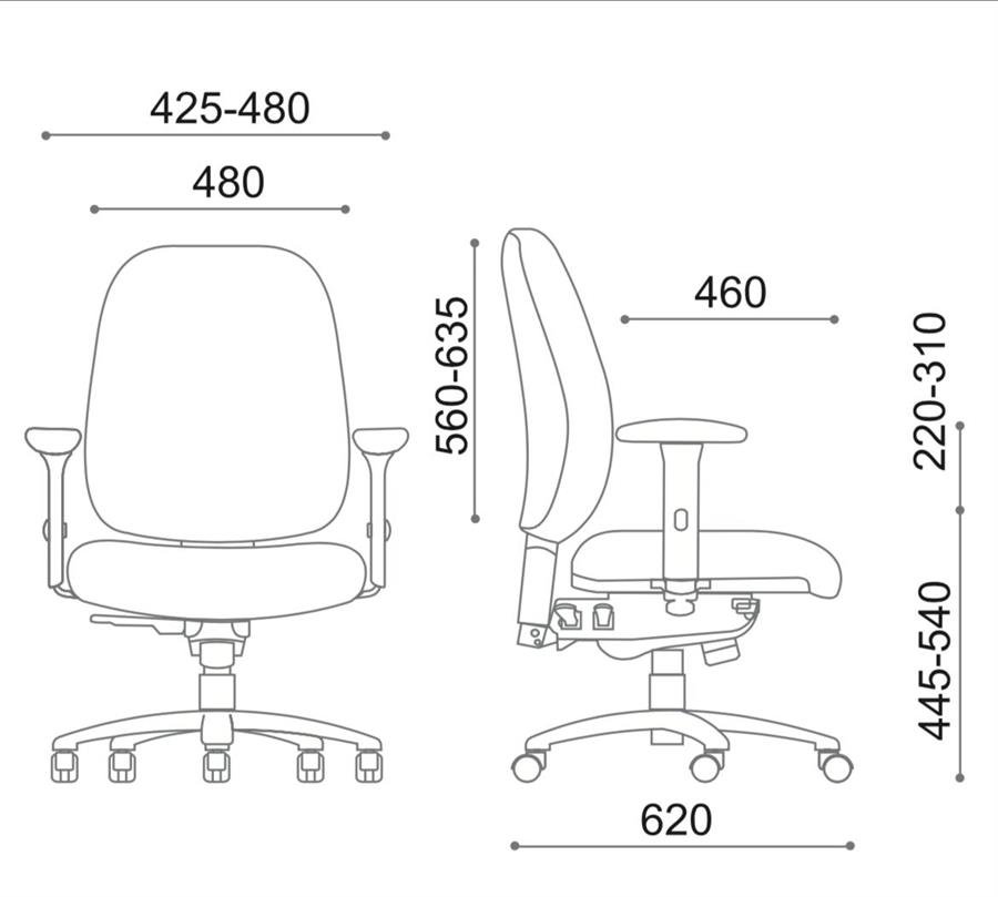 Arturo Stella Low Back Office Chair