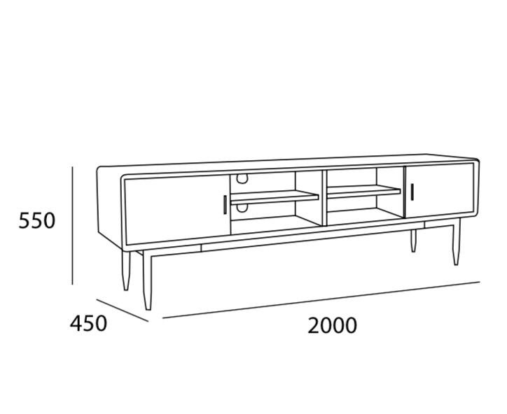Arturo - Binder TV Console (2M) FREE Shipping to West Malaysia