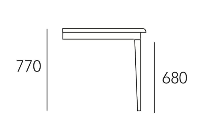 Arturo Roger Square Dining Table (1.5 m x 1.5 m)