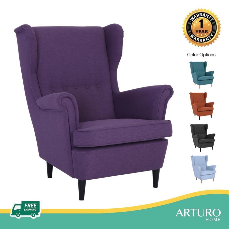 Arturo - Cruze Wing Chair/ Lounge Chair/ Arm Chair (FREE Shipping to West Malaysia)