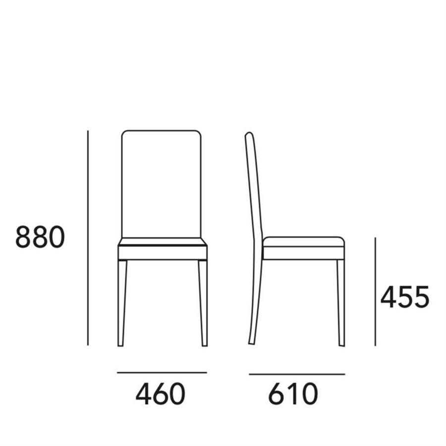 Arturo Cube Dining Chair (2 pieces)