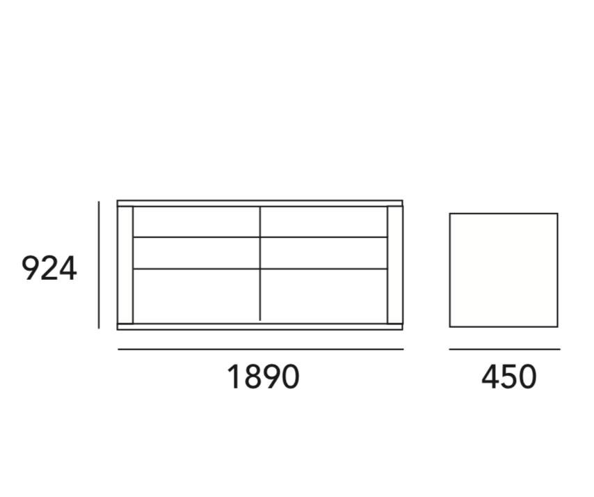 Arturo - Ceni Sideboard/ Cabinet/ Dresser (FREE Shipping to West Malaysia)