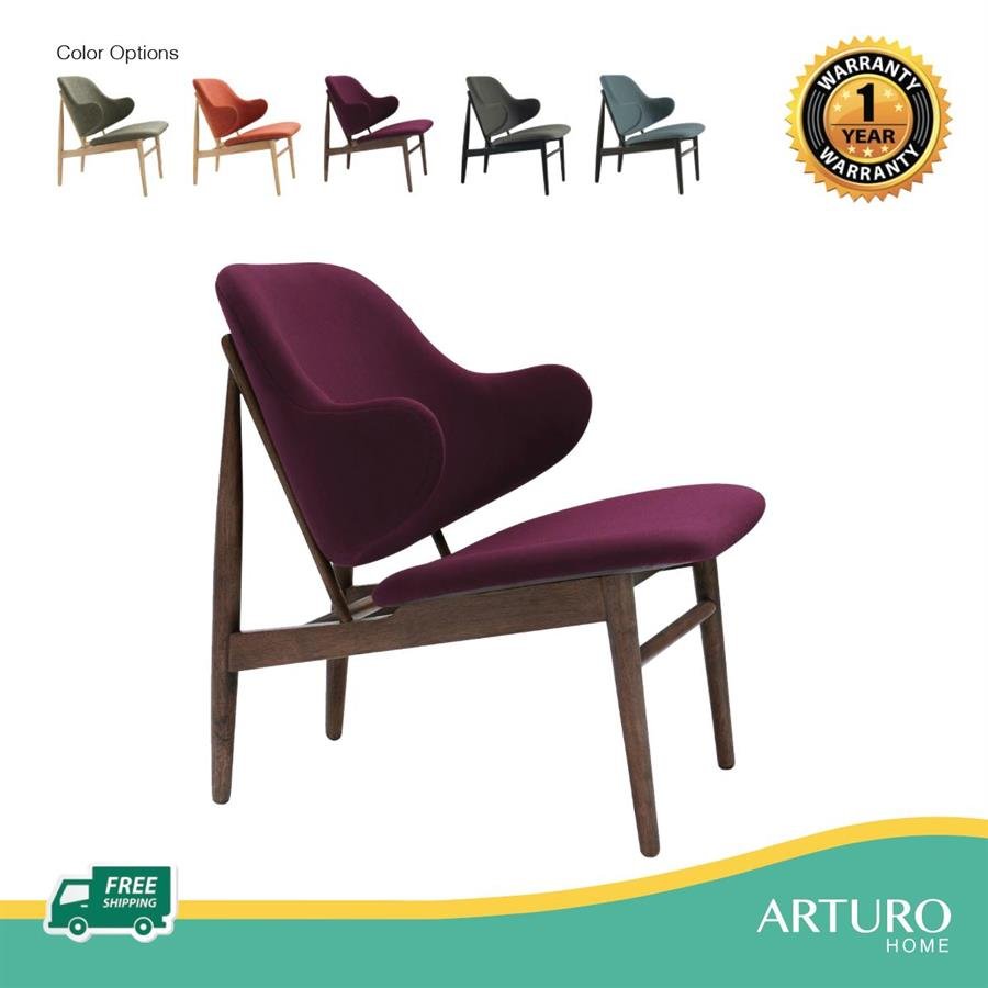 Arturo - Veronic Lounge Chair/ Arm Chair/ Solid Wood Chair (FREE Shipping to West Malaysia)