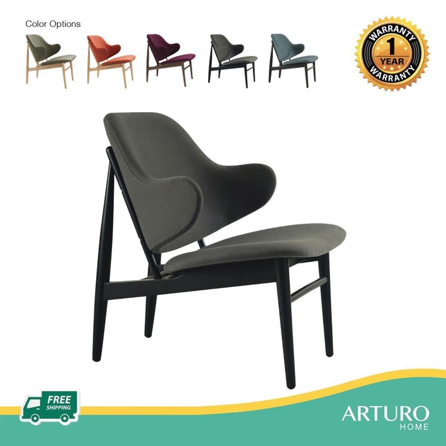 Arturo - Veronic Lounge Chair/ Arm Chair/ Solid Wood Chair (FREE Shipping to West Malaysia)