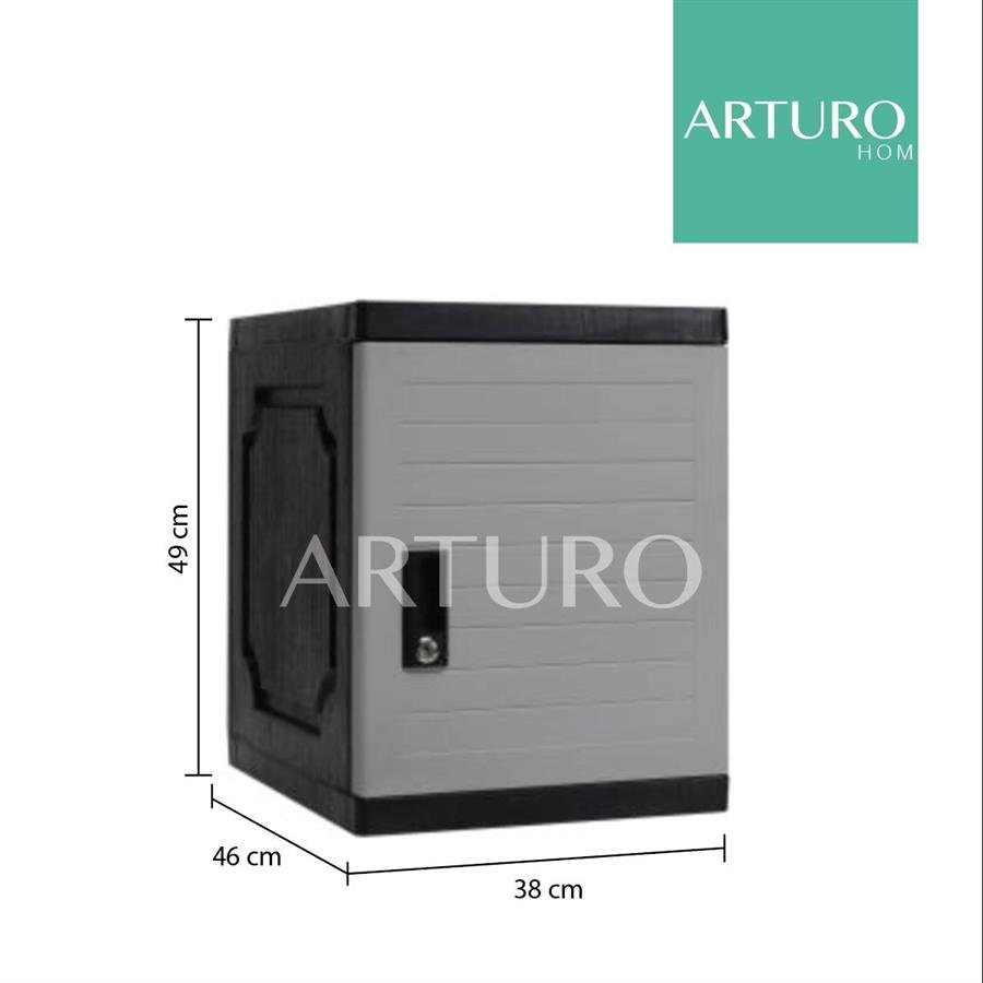 Arturo - Optimus Cube Cabinet with lock (Waterproof) FREE Shipping to West Malaysia