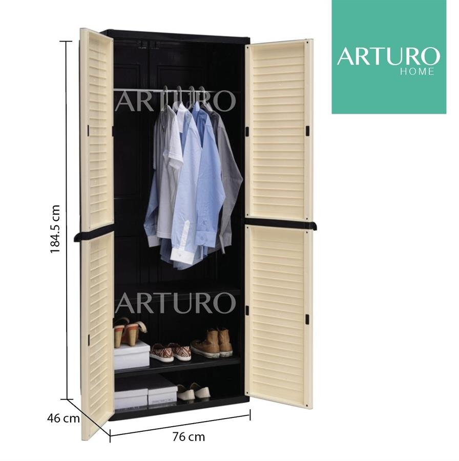 Arturo - Optimus Large Wardrobe (Waterproof) FREE Delivery to West Malaysia
