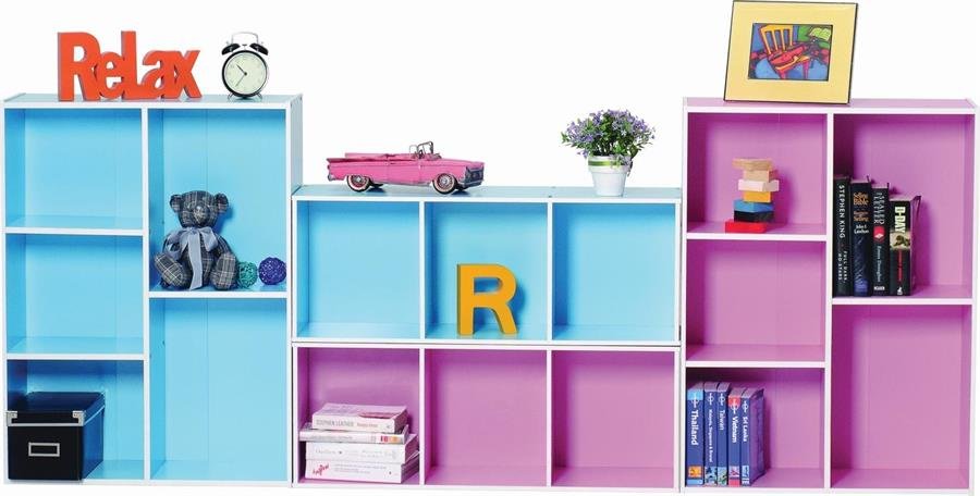Arturo - Teal Colour Box Shelf (Large)