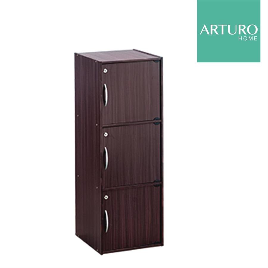 Arturo Codey 3 Door Storage Box with Lock