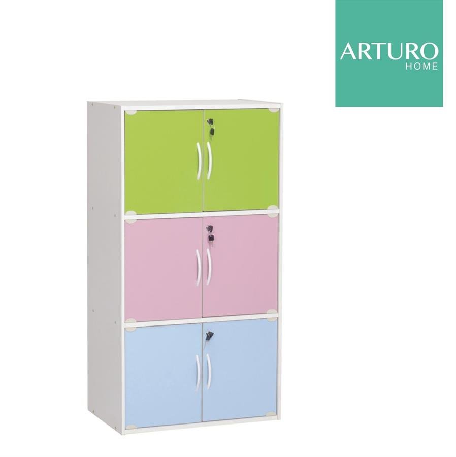 Arturo Codey 6 Door Storage Box with Lock