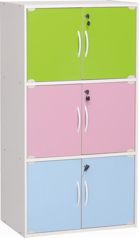 Arturo Codey 6 Door Storage Box with Lock