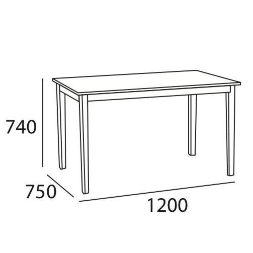 Arturo Paco Dining Table (1.2m)