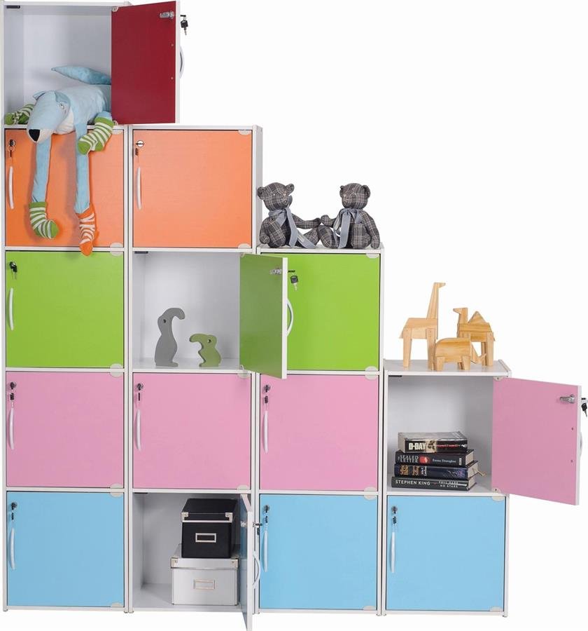 Arturo Codey 4 Door Storage Box with Lock