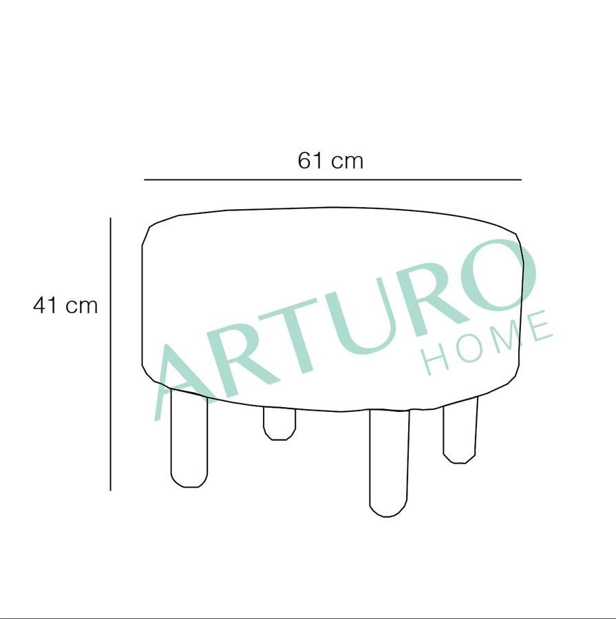 Arturo - Strip Ottoman/ Stool (FREE Shipping to West Malaysia)