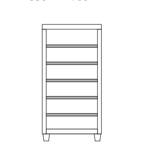 Arturo Hasting 2 Door Shoe Cabinet (Large)