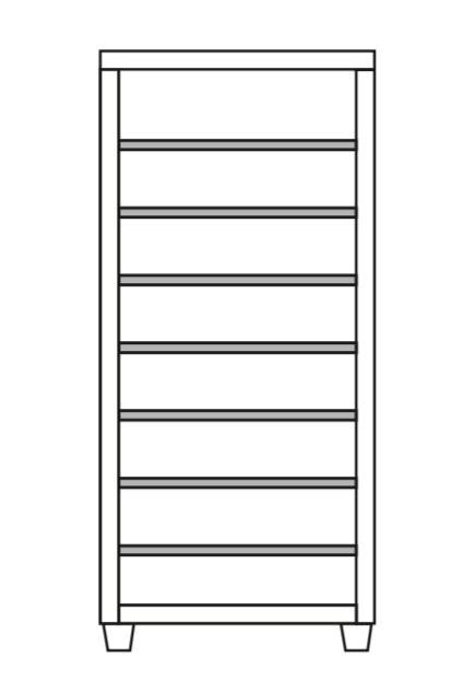 Arturo FABIO 4 Door Shoe Rack