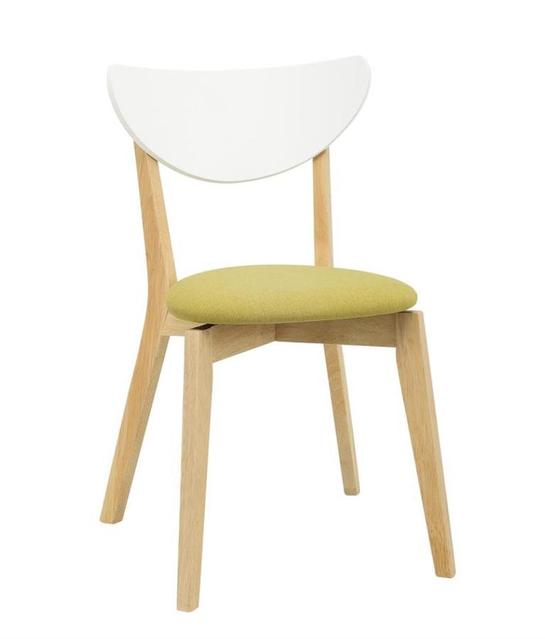 Arturo - Naida Dining Chair (Set of 2), Solid Wood Chair, Fabric Chair (FREE Delivery to West Malaysia)