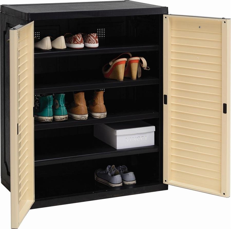 Arturo - Optimus Waterproof Shoe Cabinet c/w 4 shelf (FREE Shipping to West Malaysia)