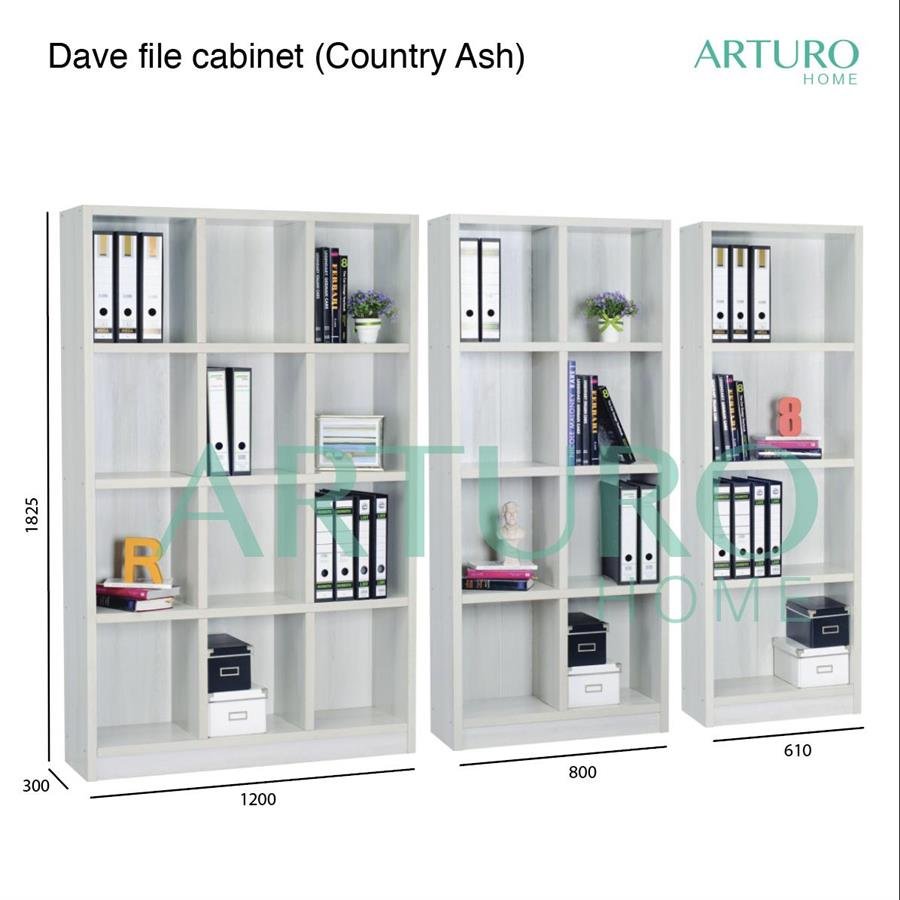Arturo Dave File Cabinet (61cm) (Assorted Colour)