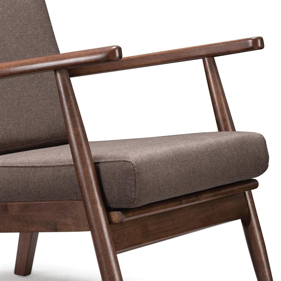 Arturo - Engan 1 Seater Sofa/ Sofa Set/ Arm Chair/ Fabric Sofa/ Solid Wood Sofa/ Mid-century/ Retro (FREE Shipping to West Malaysia)