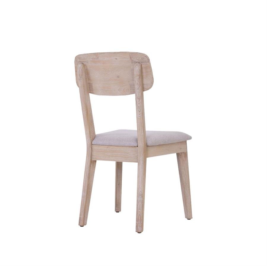 Arturo - Gabbie Dining Chair (Set of 2) Solid Wood Chair/ Fabric Chair (FREE Shipping to West Malaysia)