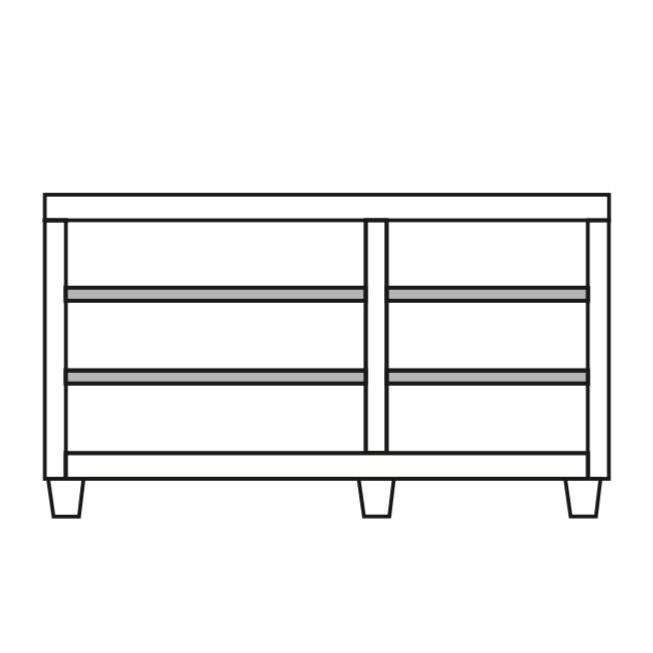 Arturo Almo 3 Door Shoe Cabinet