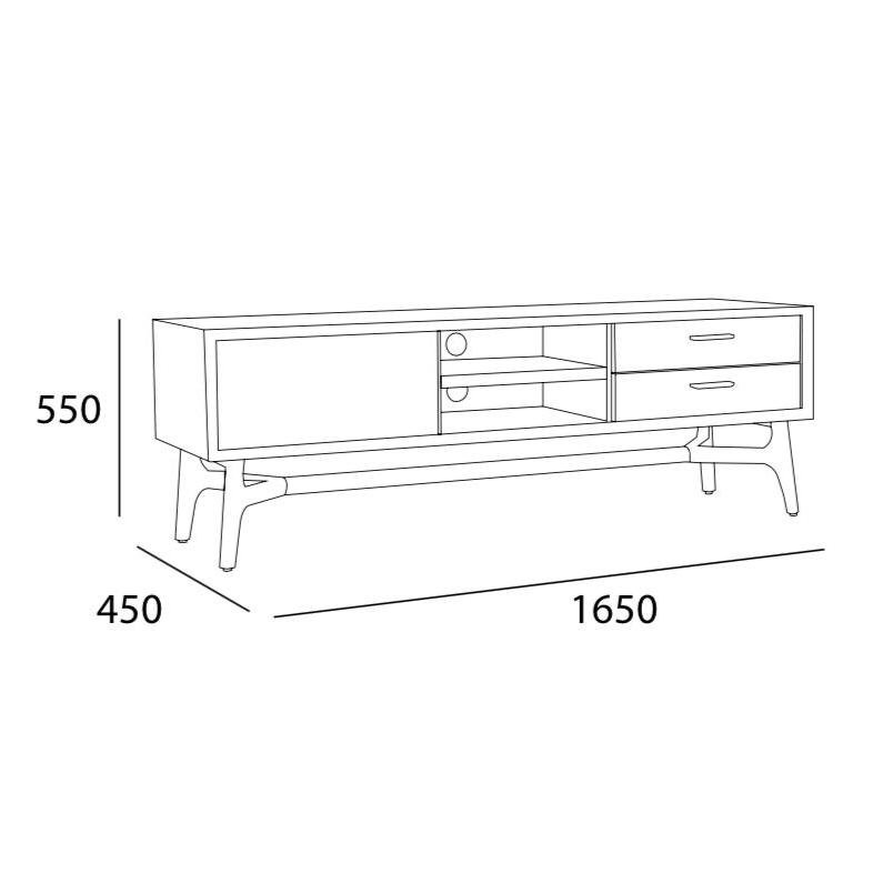 Arturo Gabbie TV Console (1.65M)