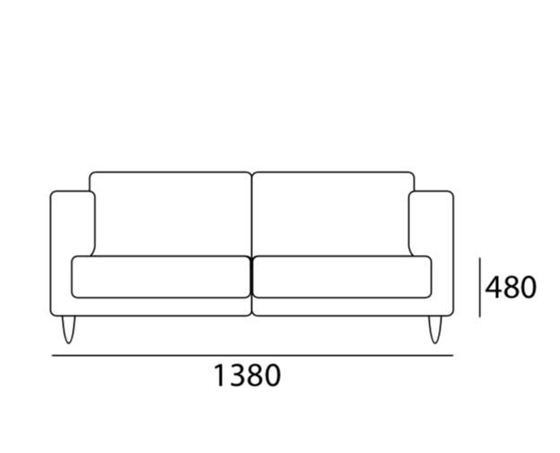 Arturo Ceres Sofa (2 seater)