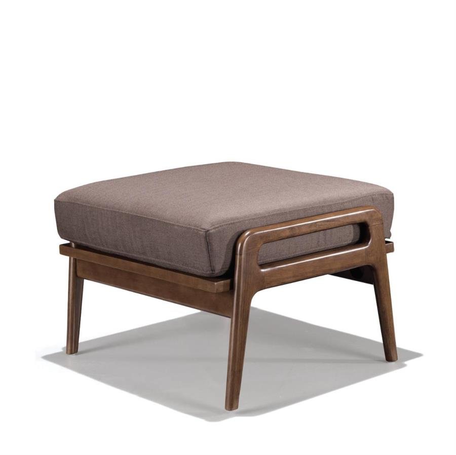 Arturo - Kacey Ottoman 1/ Stool/ Foot Rest/ Mid-century/ Solid Wood (FREE Shipping to West Malaysia)