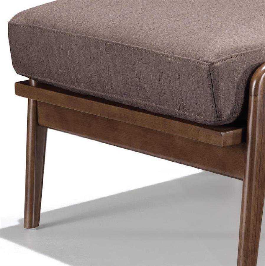 Arturo - Kacey Ottoman 1/ Stool/ Foot Rest/ Mid-century/ Solid Wood (FREE Shipping to West Malaysia)