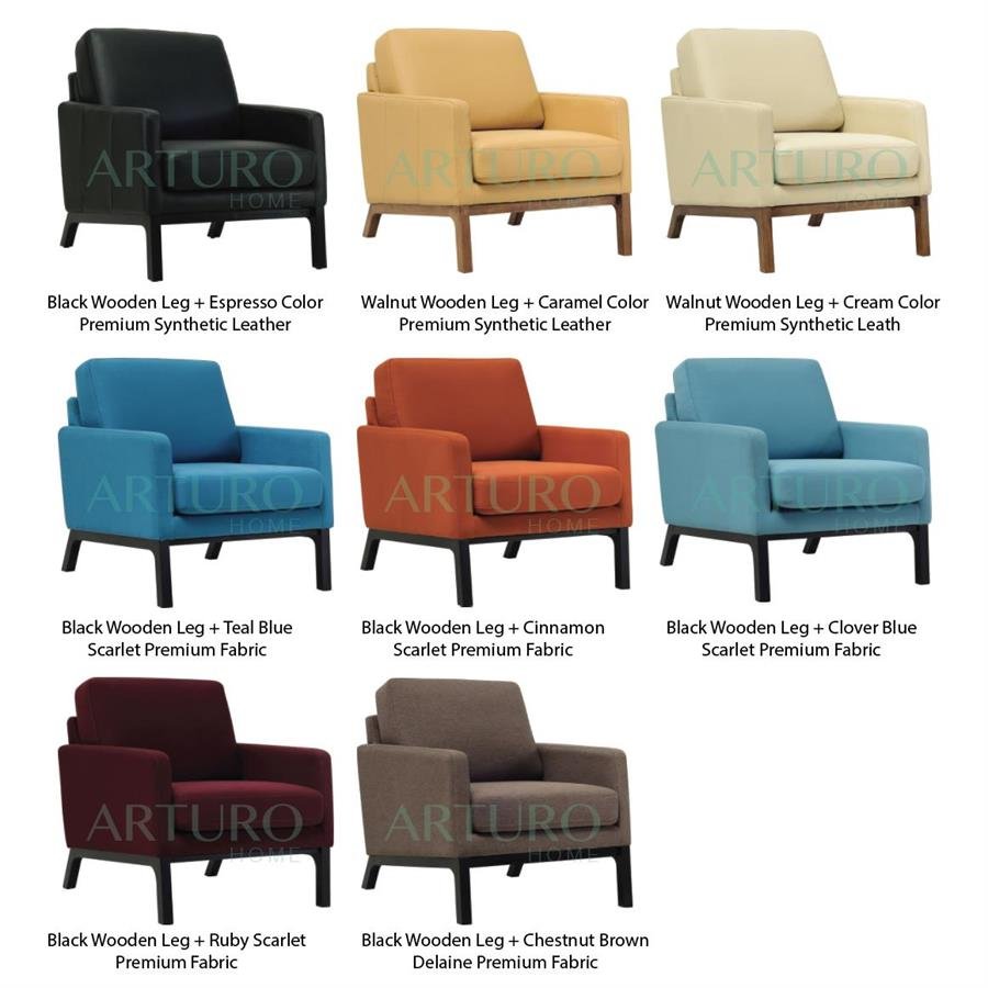 Arturo Ceres Sofa (1 seater)