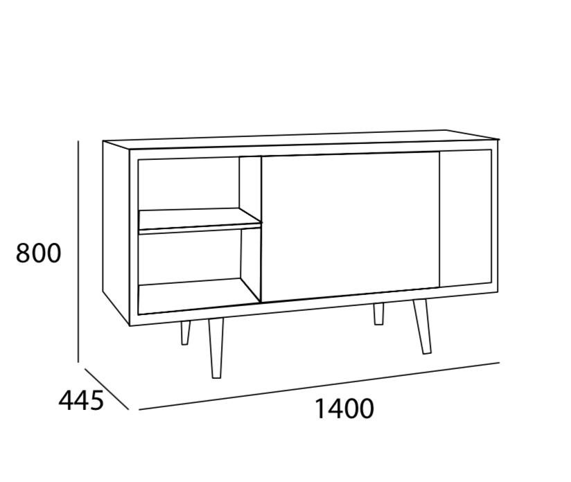 Arturo - Montana Sideboard (FREE Shipping to West Malaysia)