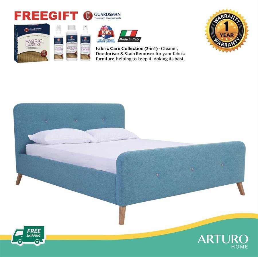 Arturo - Marston Bedframe - Queen Size (FREE Shipping to West Malaysia)