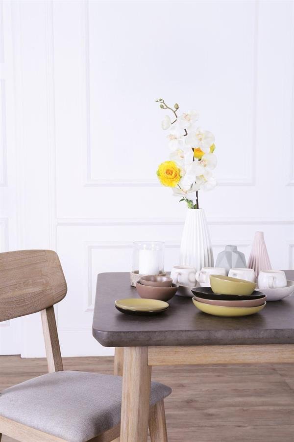 Arturo - Gabbie  Dining Table/ Solid Wood Dining Table (FREE Ship to West Malaysia)