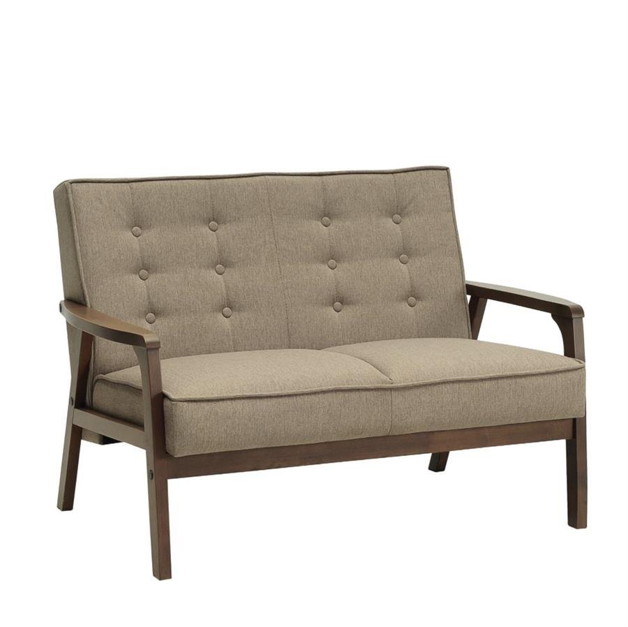 Arturo - Taylor 2 Seater Sofa/ Brown Sofa/ Grey Sofa/ Beige Sofa/ Solid Wood/ Synthetic Leather