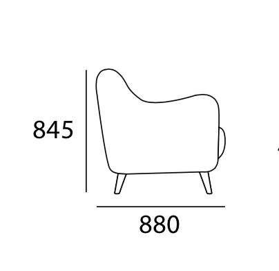 Arturo Cooper 2-Seater Sofa