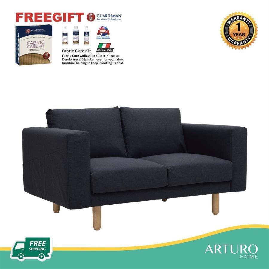 Arturo - Minex 2-Seater Sofa/ Love Seat/ Fabric Sofa (FREE Shipping to West Malaysia)
