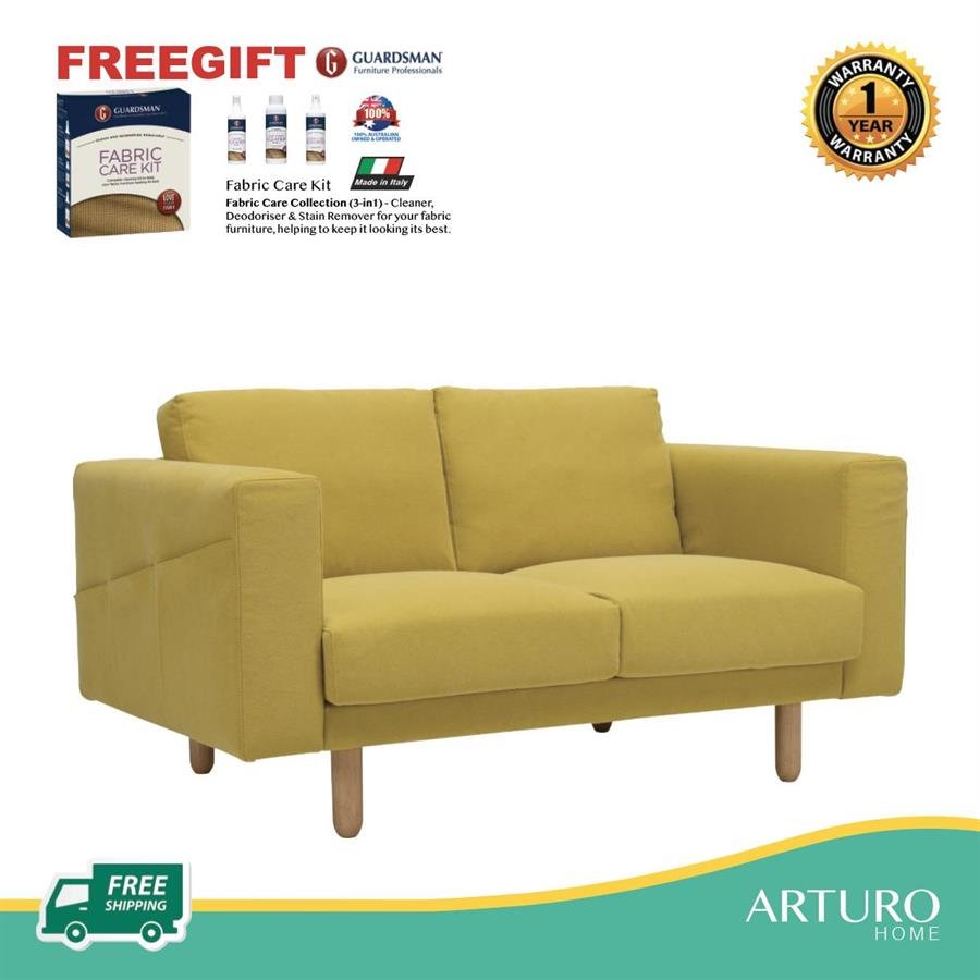 Arturo - Minex 2-Seater Sofa/ Love Seat/ Fabric Sofa (FREE Shipping to West Malaysia)