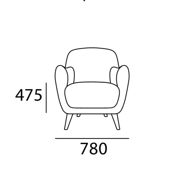 Arturo Cooper Arm Chair