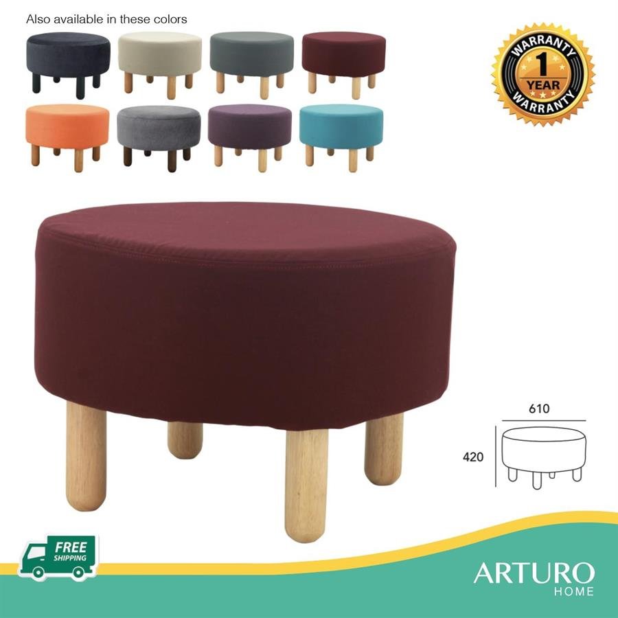 Arturo - Strip Ottoman/ Stool (FREE Shipping to West Malaysia)