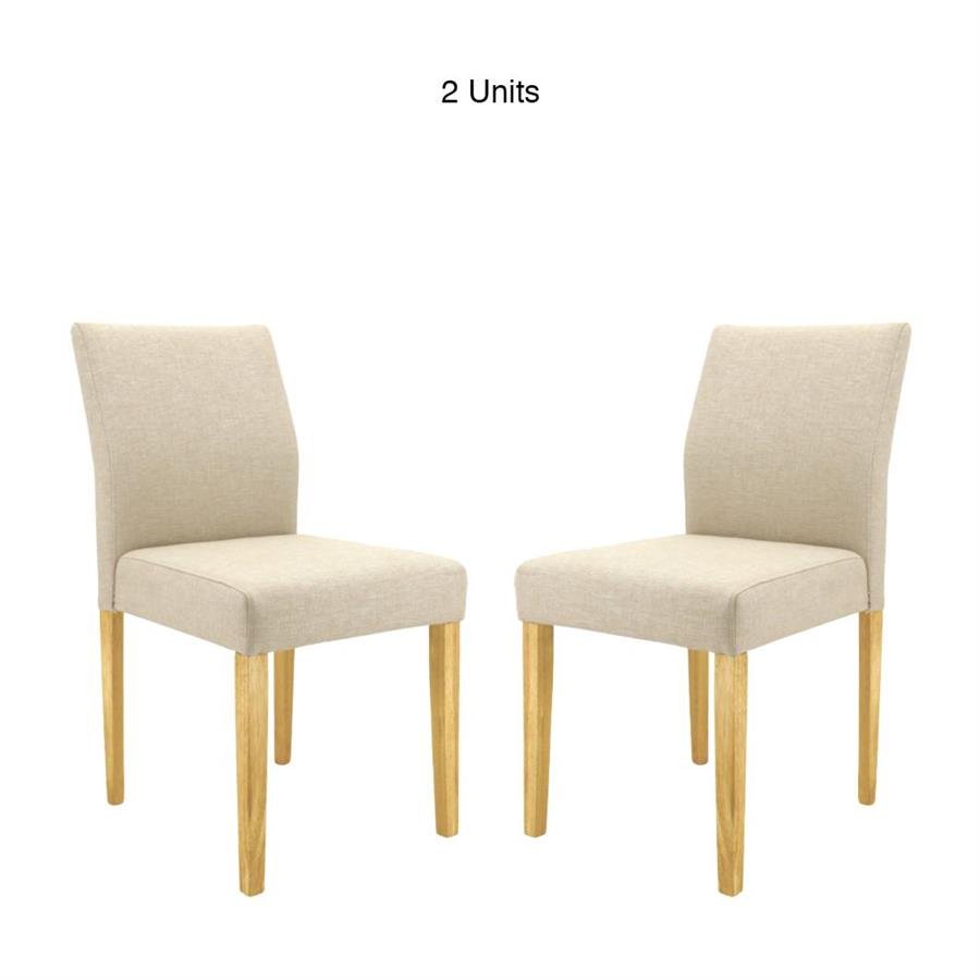 Arturo - Jordan Dining Chair (Set of 2)/ Fabric Chairs/ Solid Wood Chairs (FREE Shipping to West Malaysia)
