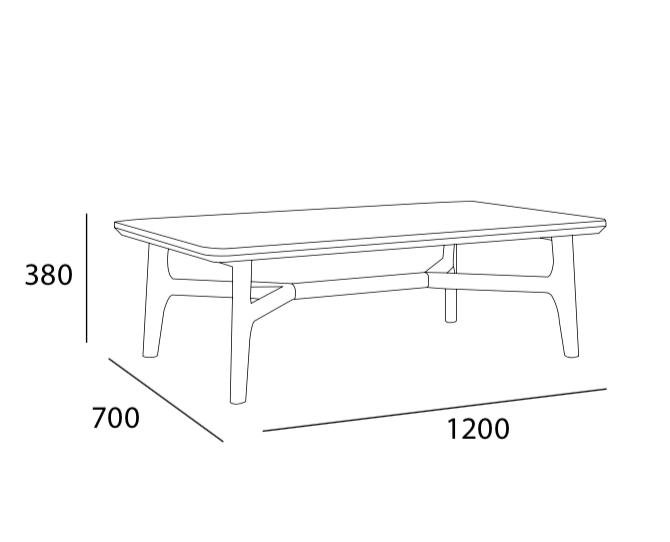 Arturo - Gabbie Coffee Table (FREE Shipping to West Malaysia)