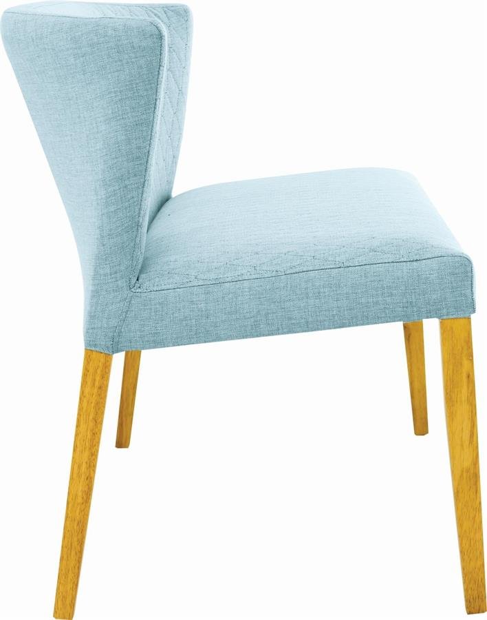 Arturo - Rhoda Dining Bench with Back Rest (1.1m)/  Solid Wood Bech/ Fabric Bench/ Blue Bench/ Black Bench/ Brown Bench (FREE Shipping to West Malaysia)