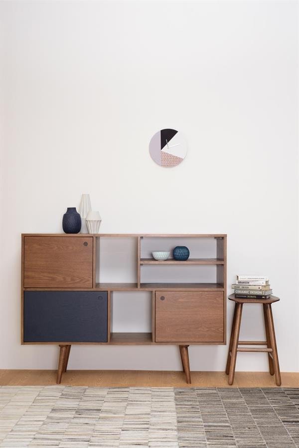 Arturo - Bono Counter Stool/ Counter Height Stool/ Solid Wood Stool/ Brown Stool/ Color Stool/ Curved Seating (FREE Shipping to West Malaysia)